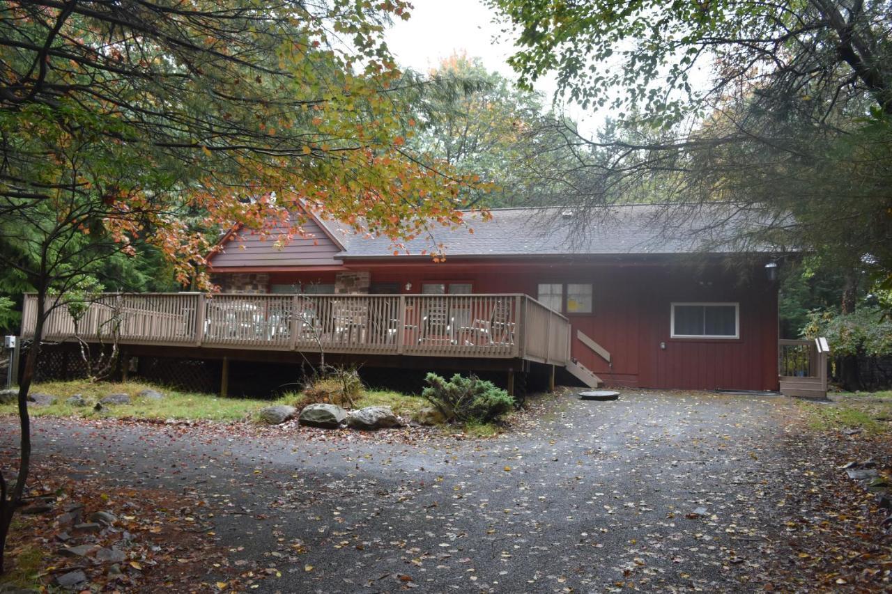 5 Bdr Cabin Game Rm Large Deck Fireplace Firetable Lake Harmony Bagian luar foto